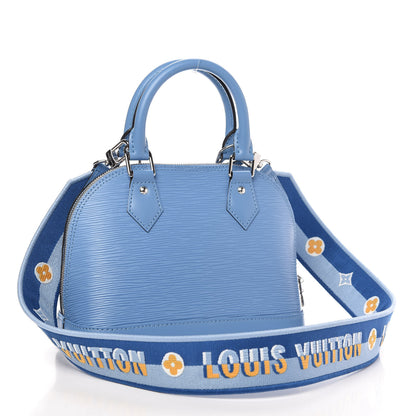 Louis Vuitton Epi Jacquard Alma BB Bleuet 3 of 10