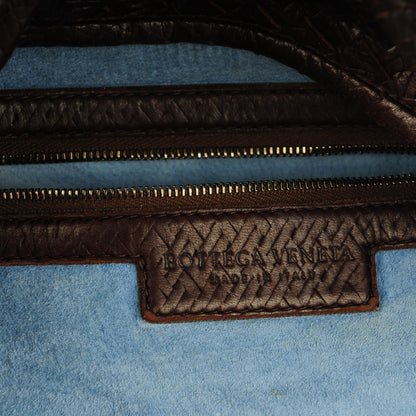 Bottega Veneta Intagli Intrecciato Large Veneta Hobo Ebano 6 of 9