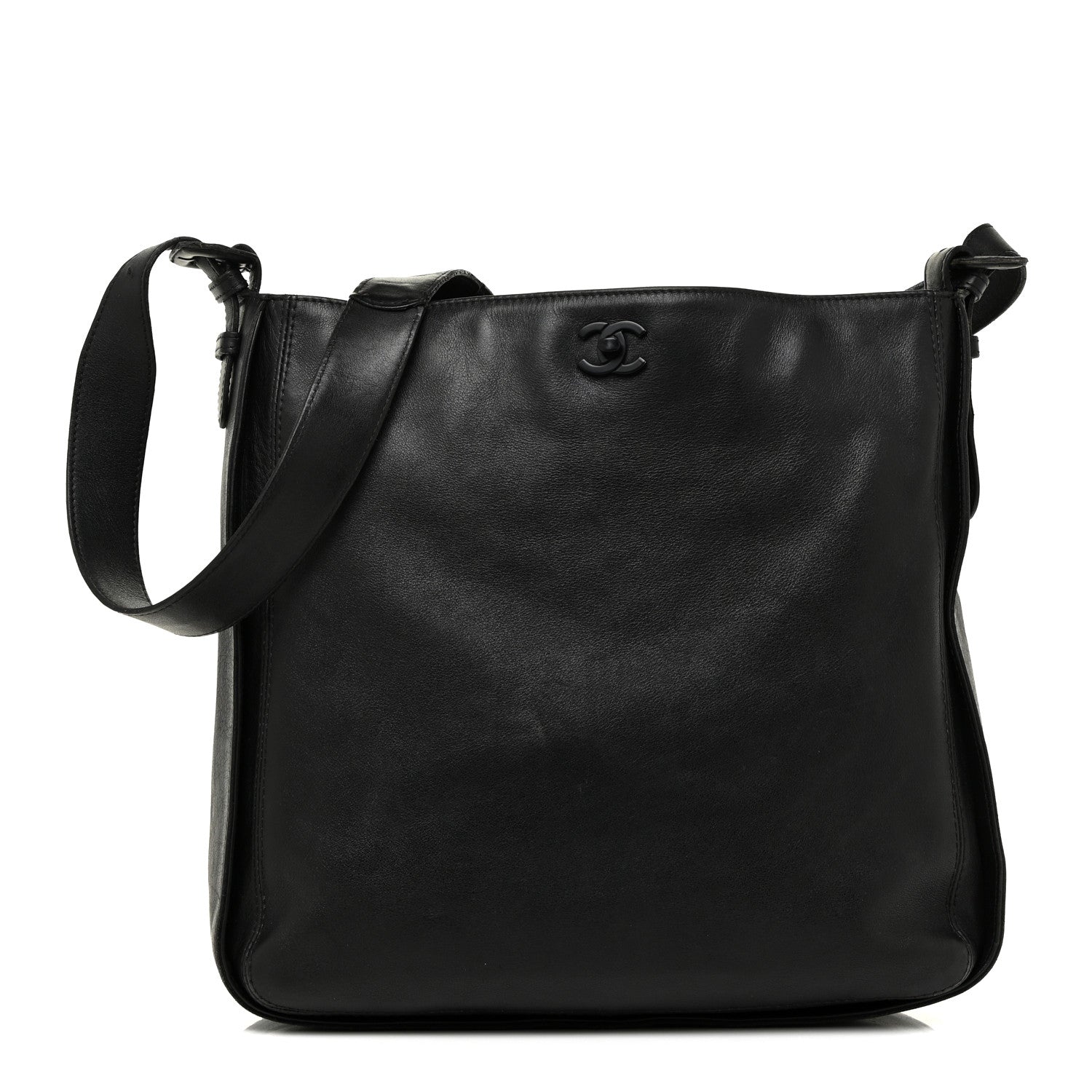 Chanel Lambskin Messenger Black 1 of 20