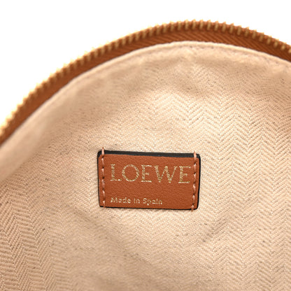 Loewe Jacquard Anagram Calfskin Small Cubi Bag Ecru Tan 6 of 10