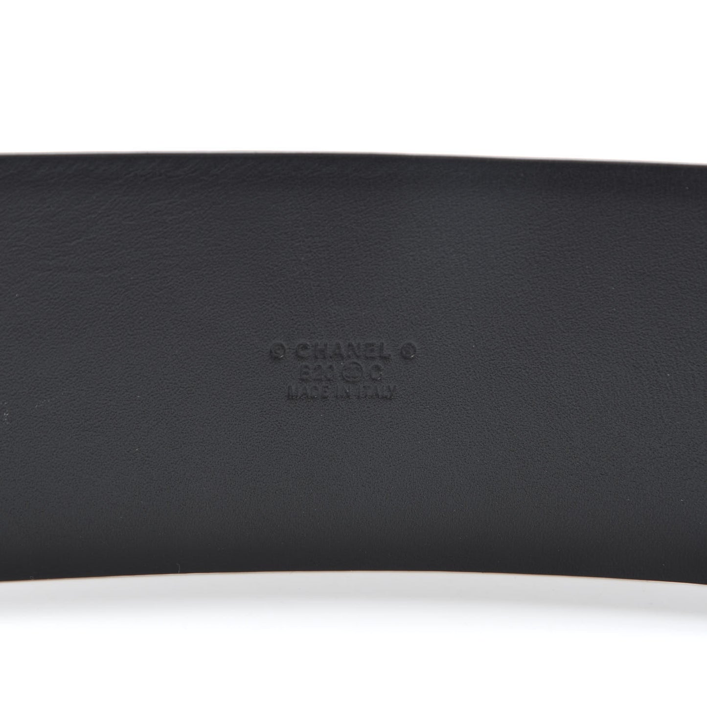 Lambskin CC Belt 80 32 Black