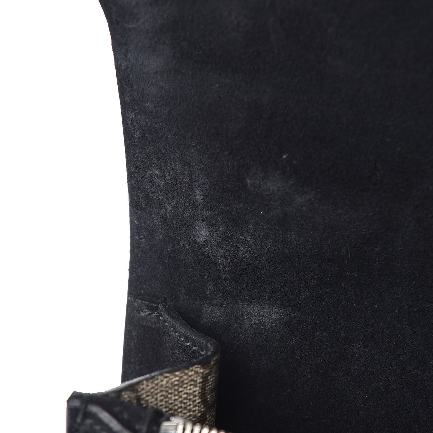 GG Supreme Monogram Crystal Small Dionysus Shoulder Bag Black
