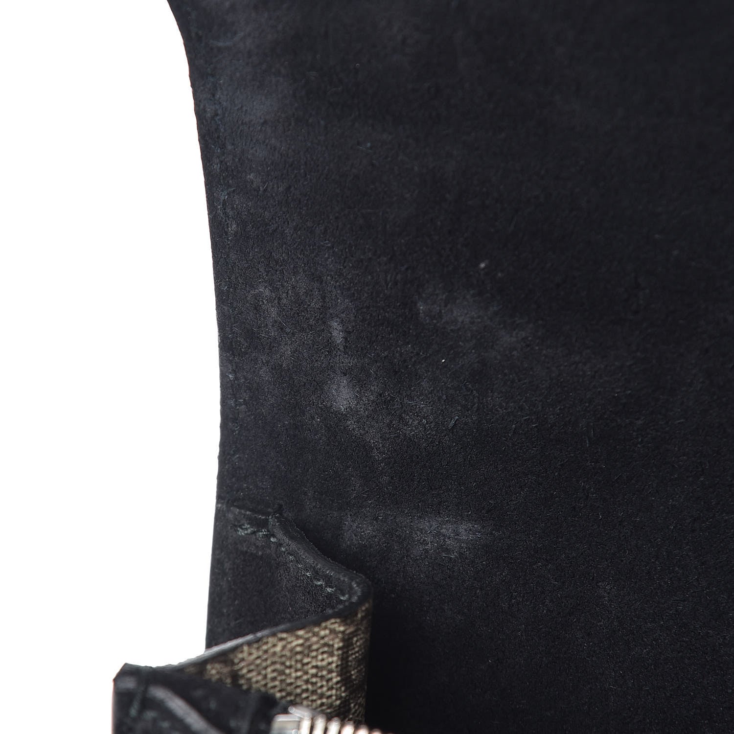 Gucci GG Supreme Monogram Crystal Small Dionysus Shoulder Bag Black 12 of 14