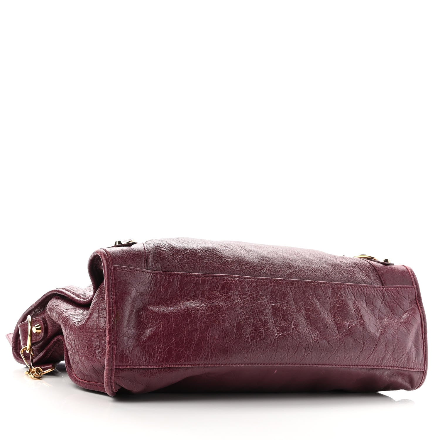 Balenciaga Agneau Classic Gold Hardware City Violet Prune 4 of 9