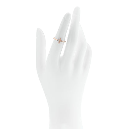 Louis Vuitton 18K Pink Gold Diamond Idylle Blossom Single Ring 50 5.25 2 of 5