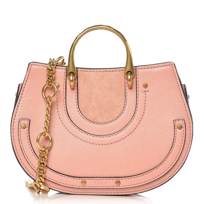 Chloe Calfskin Suede Mini Pixie Signature Belt Bag Ideal Blush 1 of 7