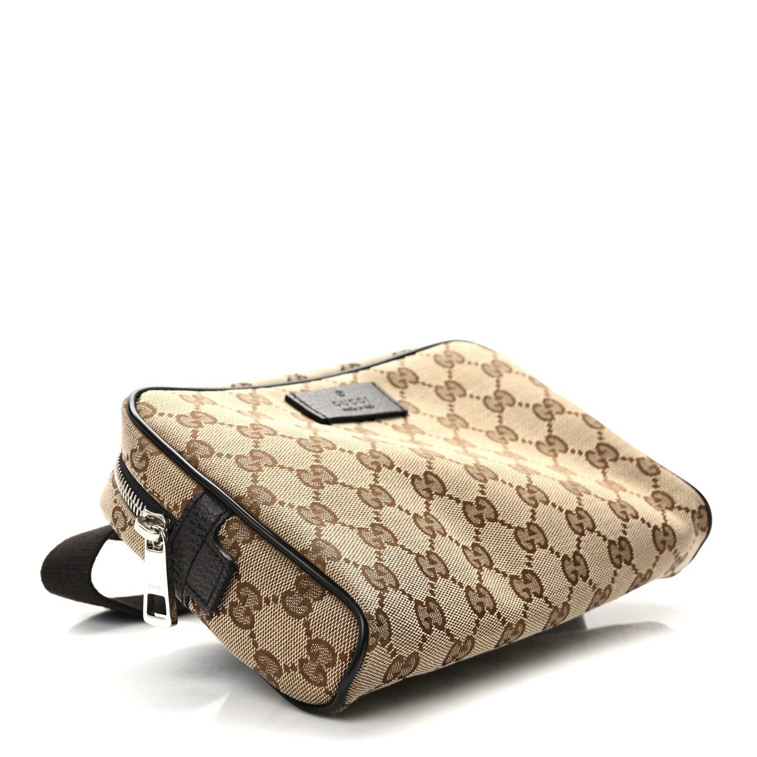 Gucci Monogram Belt Bag Dark Brown 4 of 14