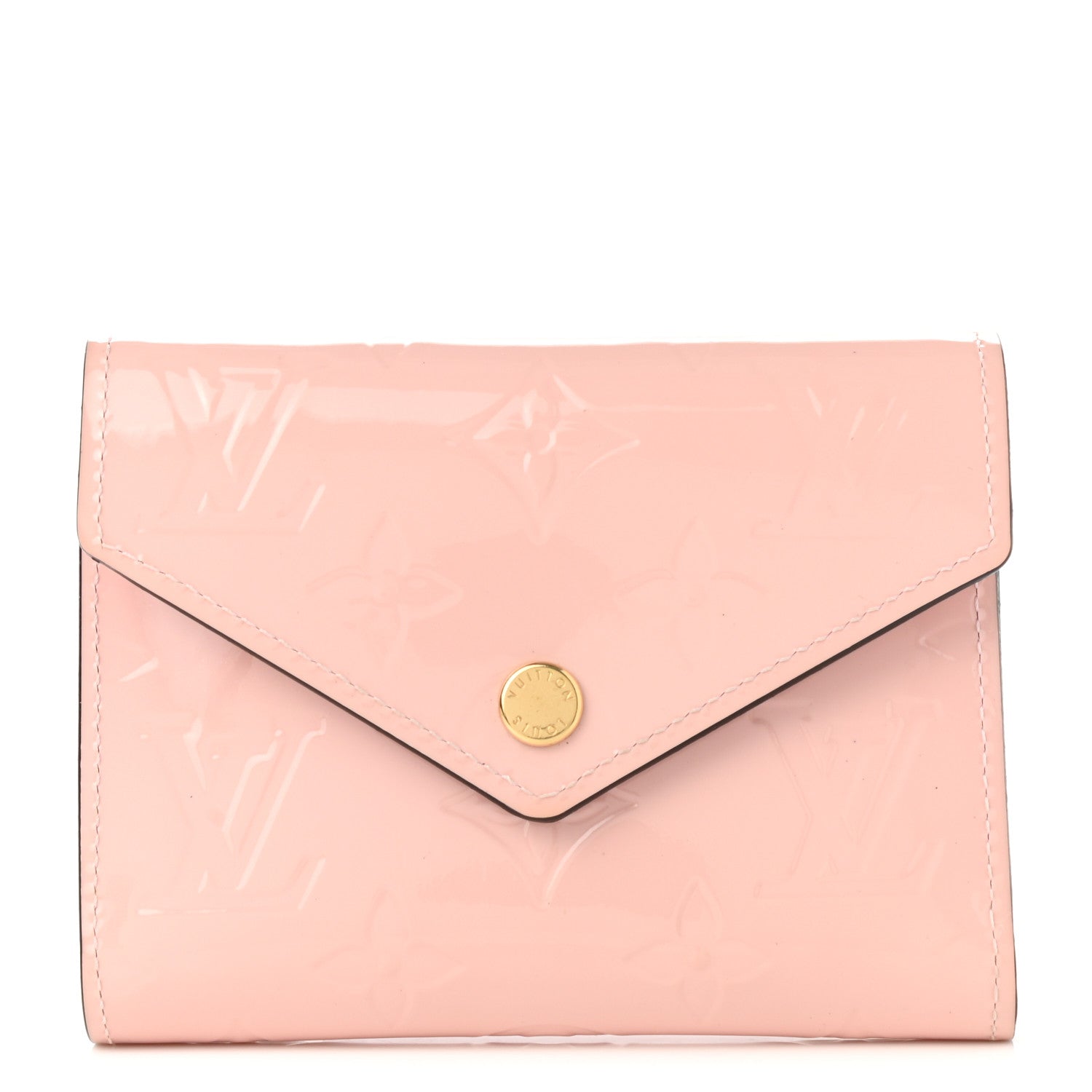 Louis Vuitton Vernis Victorine Wallet Rose Ballerine 1 of 6