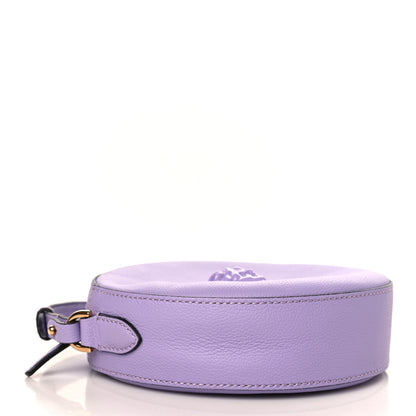 Versace Calfskin La Medusa Round Camera Bag Lilac 3 of 6