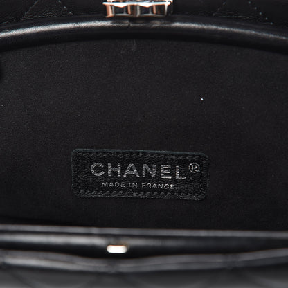 Chanel Lambskin Quilted Clutch Black 6 of 9