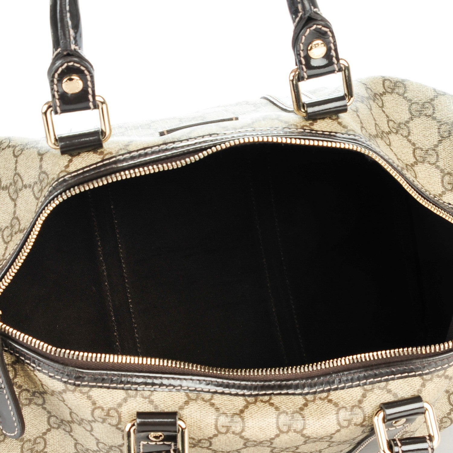 Gucci GG Plus Monogram Medium Joy Boston Dark Brown 5 of 7