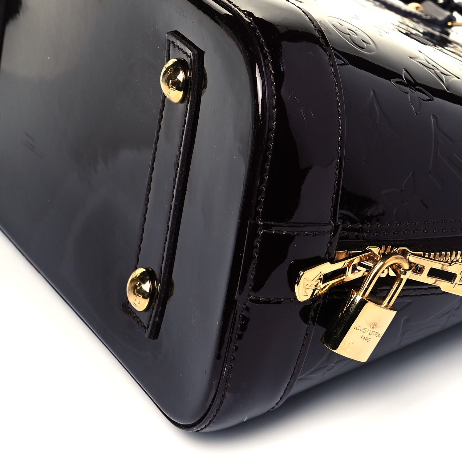 Louis Vuitton Vernis Alma PM Amarante 9 of 9