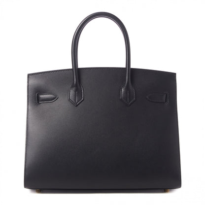 Hermes Madame Calfskin Birkin Sellier 30 Black 3 of 32