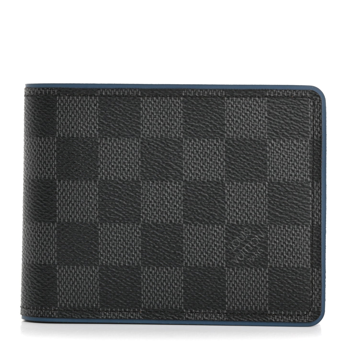 Damier Graphite Slender Wallet Blue