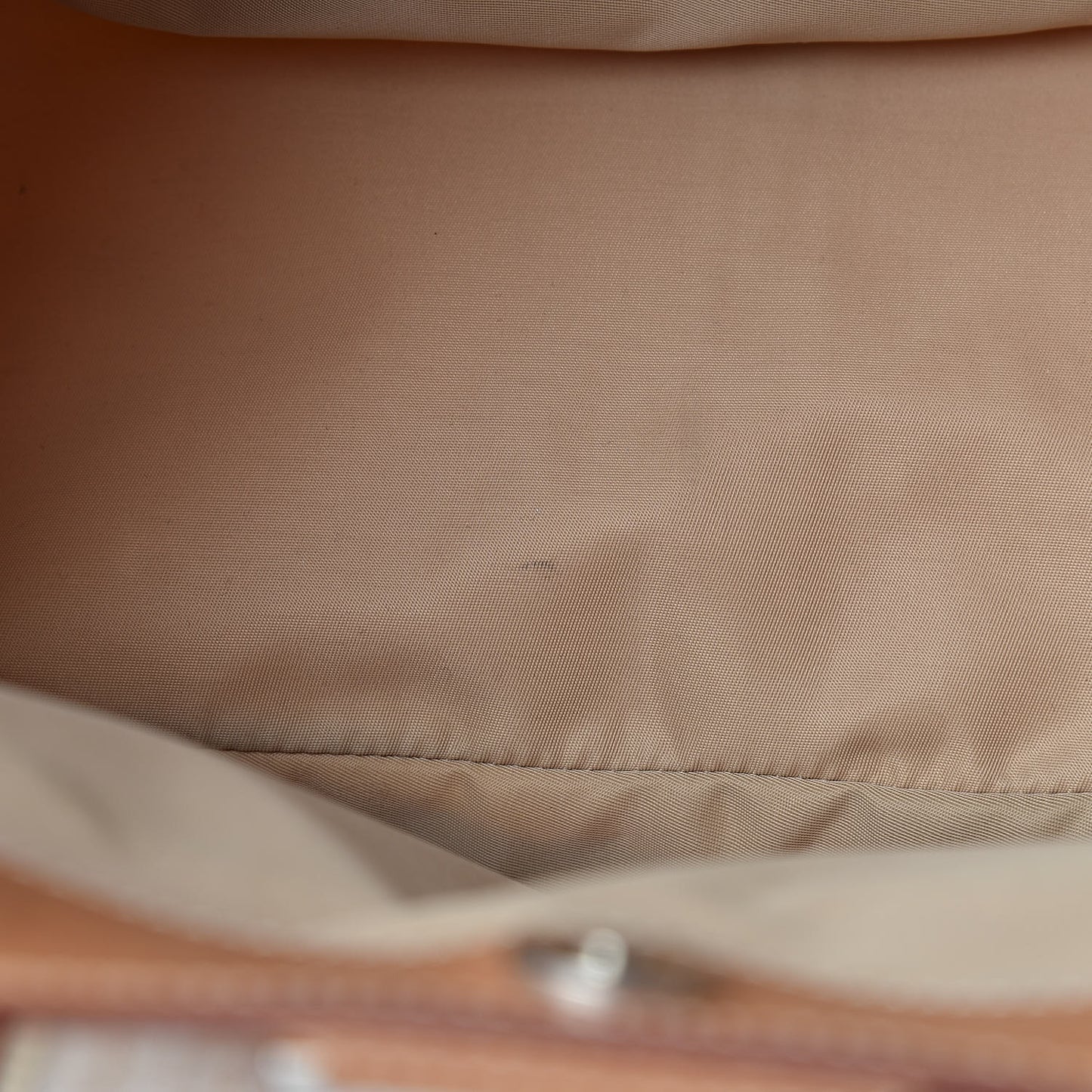 Monogram Tote White Tan