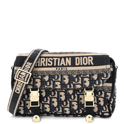 Christian Dior Oblique Small Diorcamp Messenger Blue 1 of 12