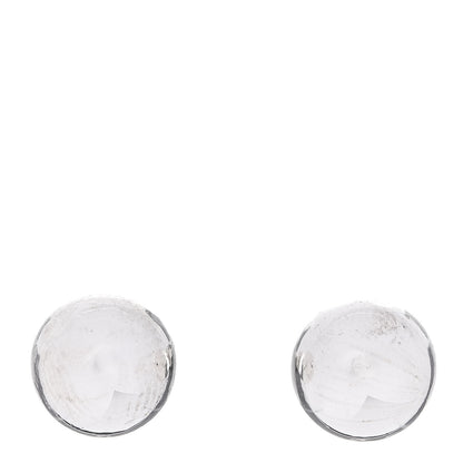 Tiffany Sterling Silver 10mm HardWear Ball Earrings 1 of 4