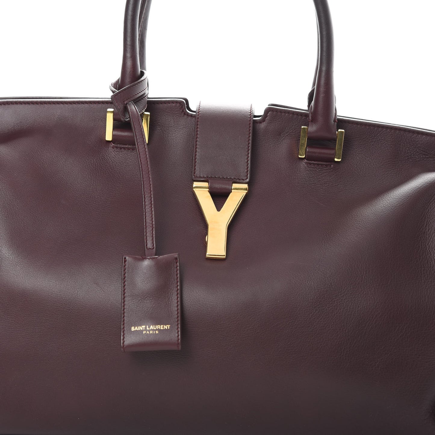 Calfskin Medium Classic Y Cabas Bordeaux