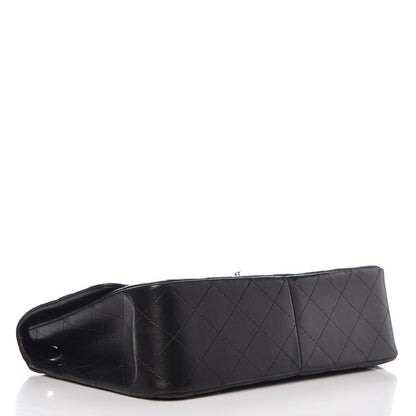 Chanel Lambskin Quilted Jumbo Single Flap Black 5 of 11