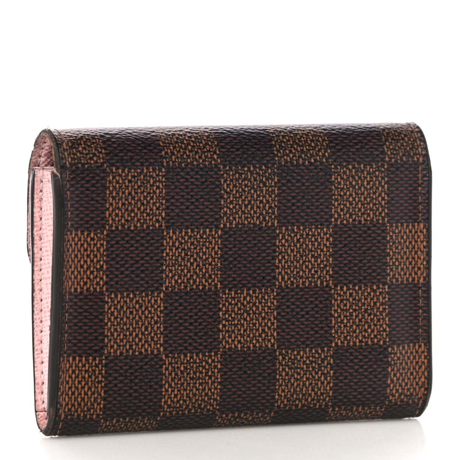 Louis Vuitton Damier Ebene Rosalie Coin Purse Rose Ballerine 3 of 14