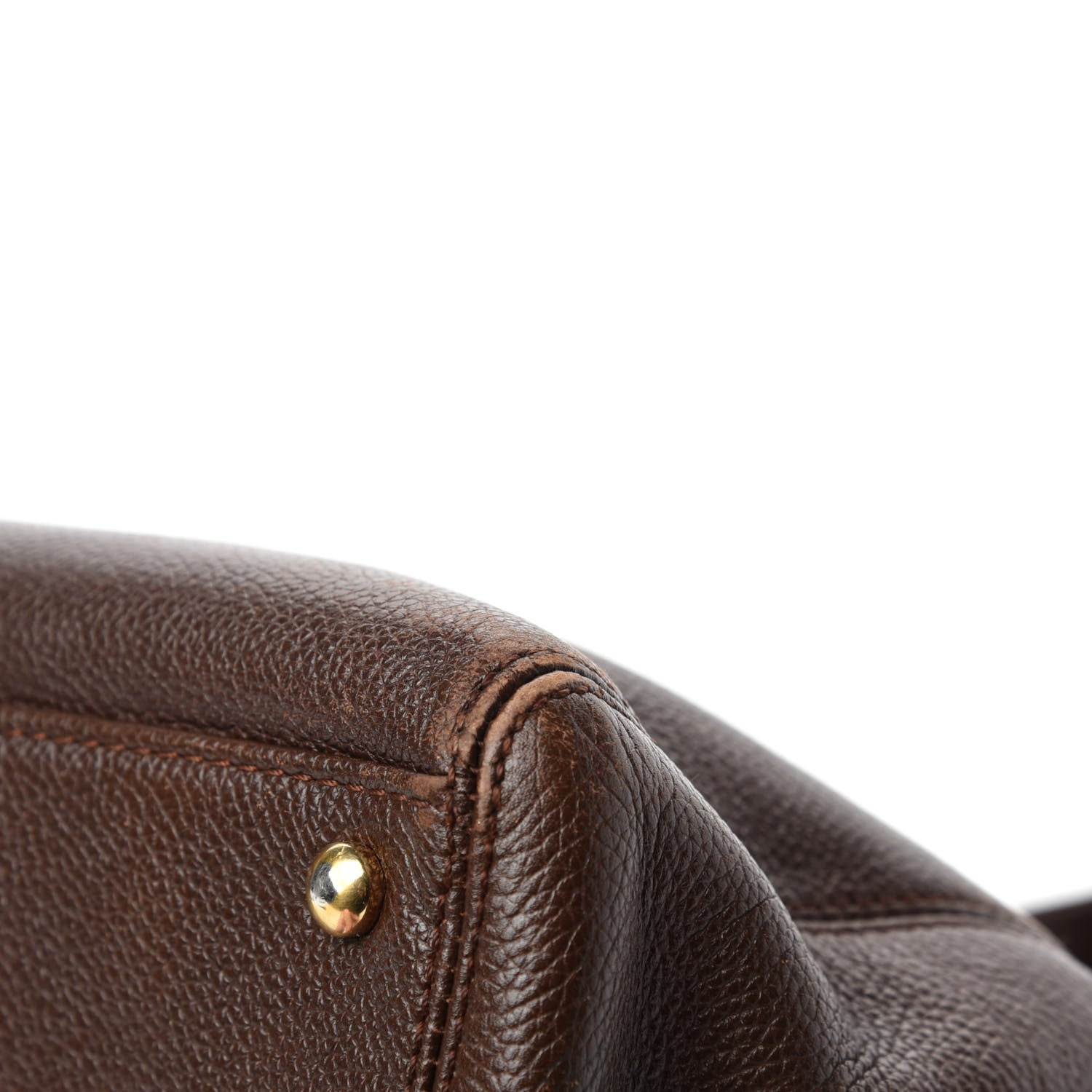 Chanel Calfskin Cerf Executive Shopper Tote Brown 12 of 21