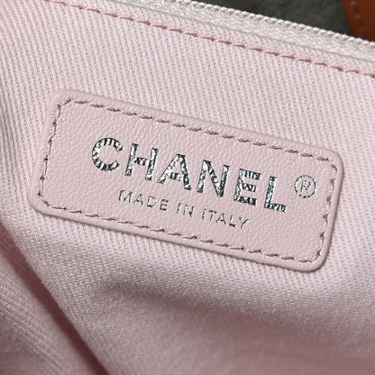 Chanel Canvas Sequins Cubano Trip Backpack Khaki 8 of 9