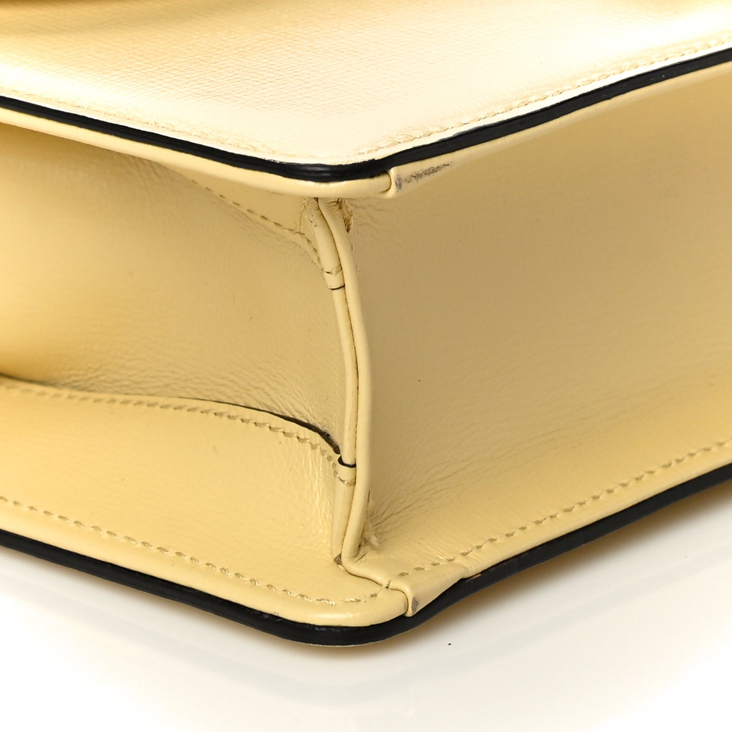 Textured Calfskin Small Torchon GG Ring Shoulder Bag Butter