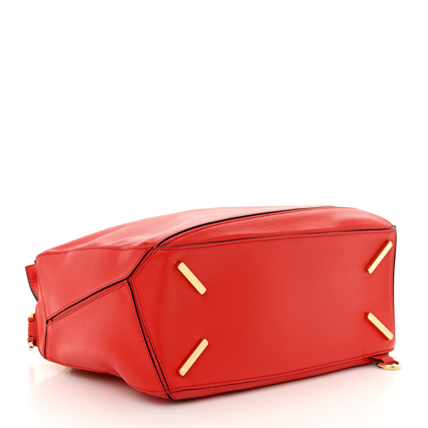 Loewe Calfskin Medium Puzzle Bag Primary Red 4 of 12
