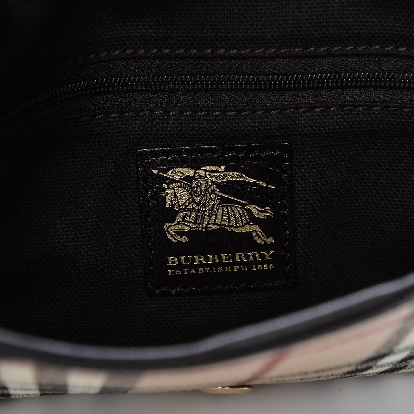 Haymarket Check Crossbody Bag