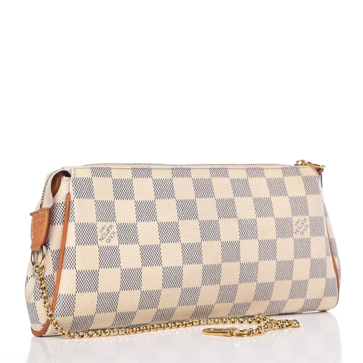Louis Vuitton Damier Azur Eva Clutch 3 of 11