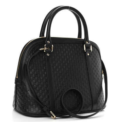 Gucci Microguccissima Medium Dome Bag Black 3 of 10