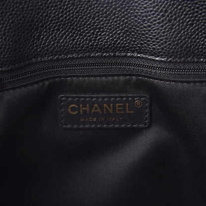 Chanel Caviar Quilted Grand Shopping Tote GST Black 6 of 10