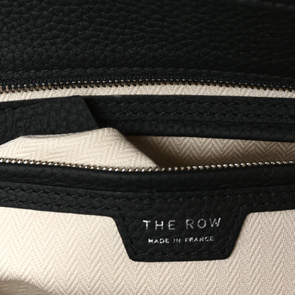 The Row Grained Calfskin Marlo 12 Tote Bag Black 7 of 12