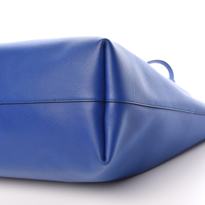 Saint Laurent Calfskin Large Shopping Tote Ultramarine 11 of 11