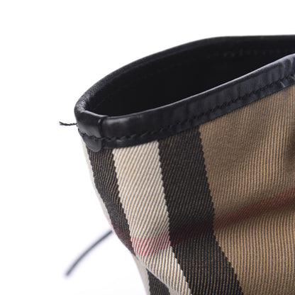 Burberry House Check Small Canterbury Tote Black 9 of 12