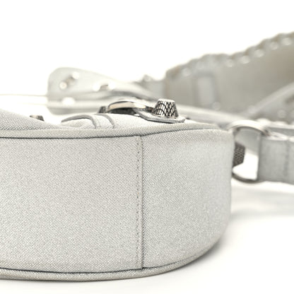 Balenciaga Sparkling Fabric Le Cagole Shoulder Bag XS Silver 11 of 14