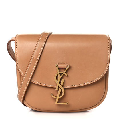 Saint Laurent Smooth Vintage Calfskin Small Kaia Satchel Brown Gold 1 of 11
