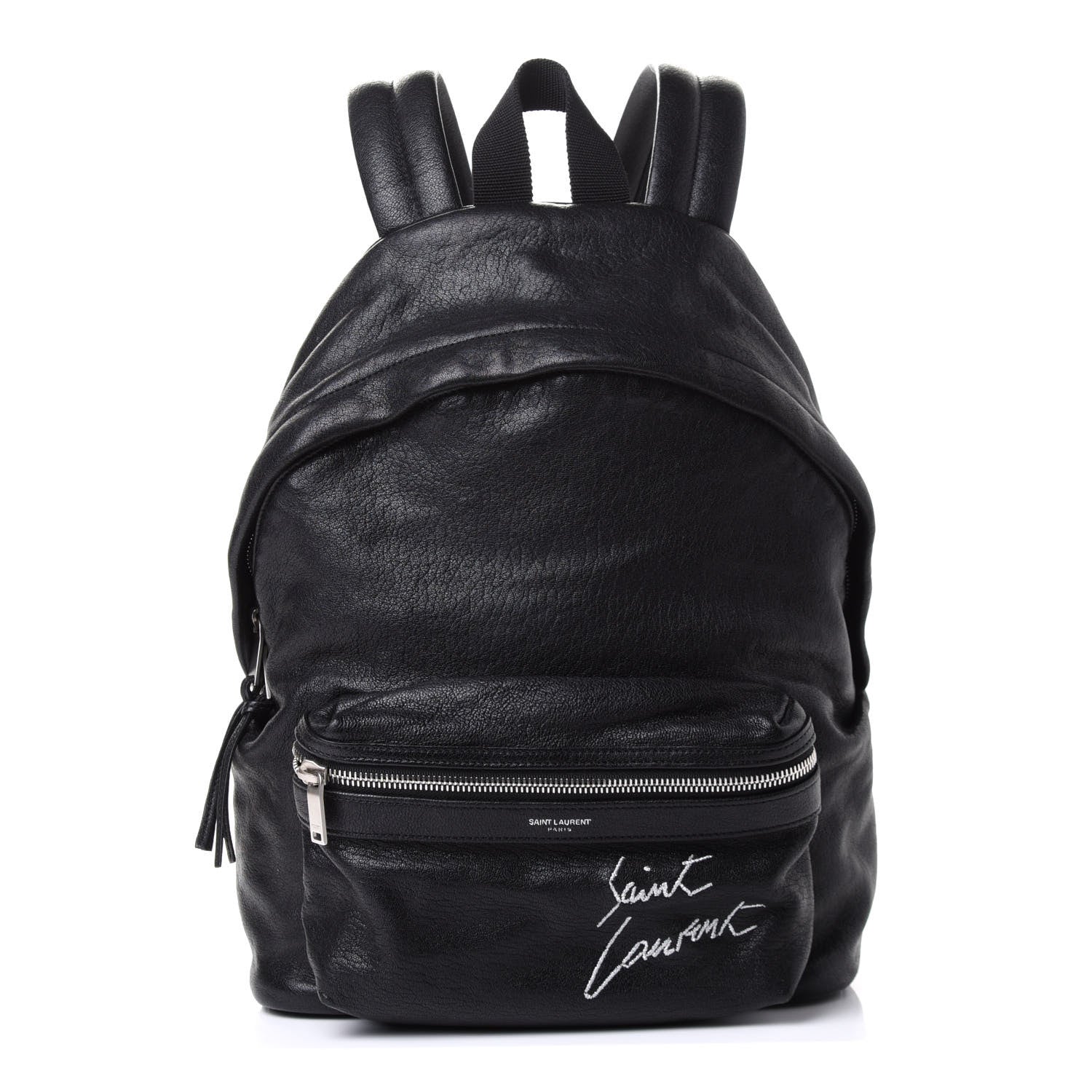 Saint Laurent Lambskin Mini Toy City Backpack Black 1 of 4
