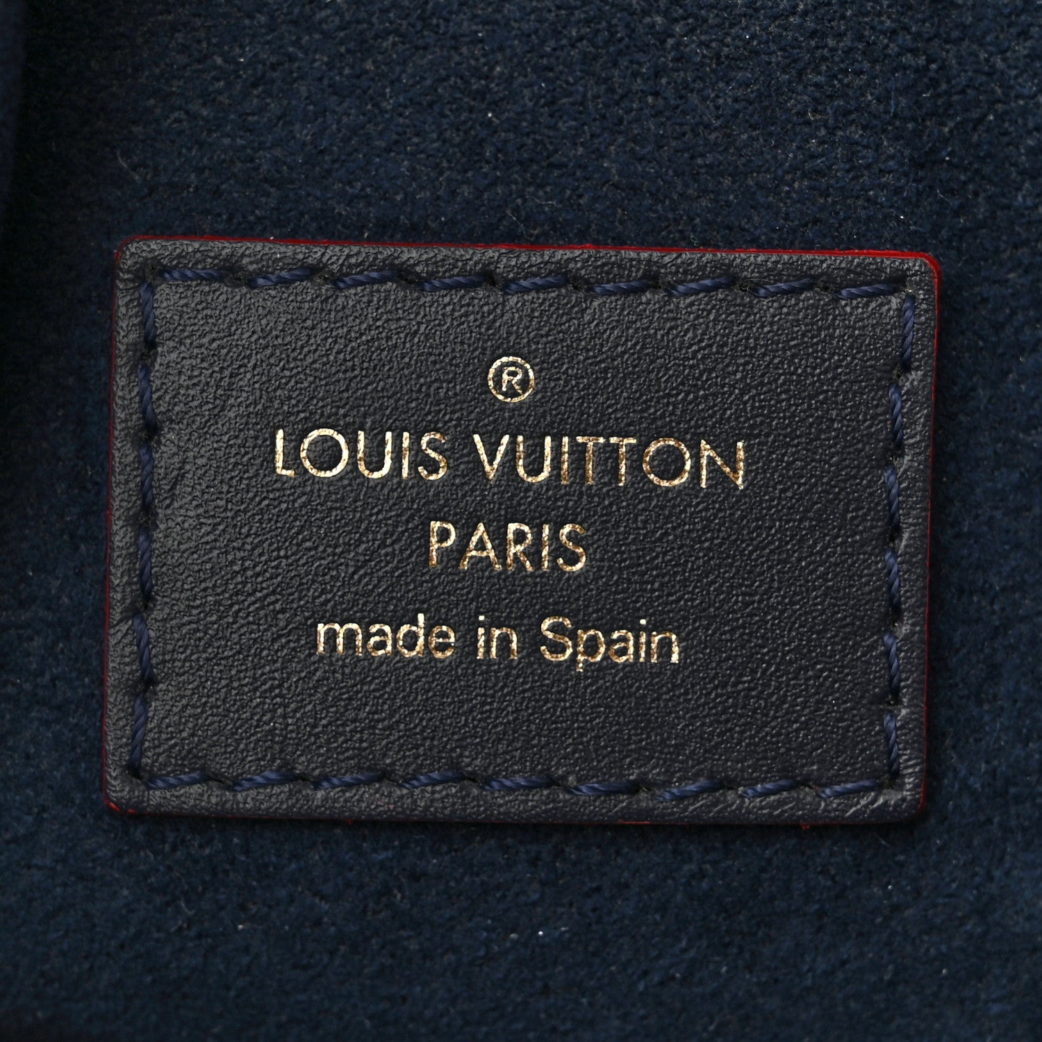 Louis Vuitton Empreinte V Tote MM Marine Rouge 6 of 11