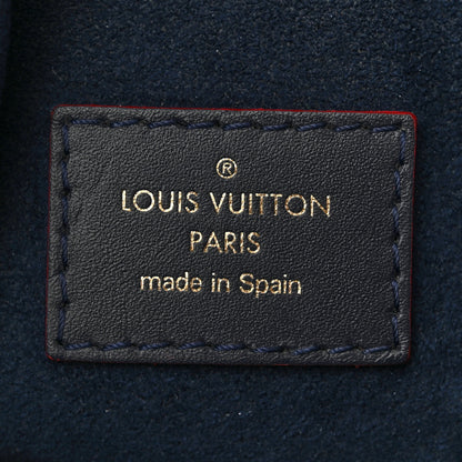 Louis Vuitton Empreinte V Tote MM Marine Rouge 6 of 11