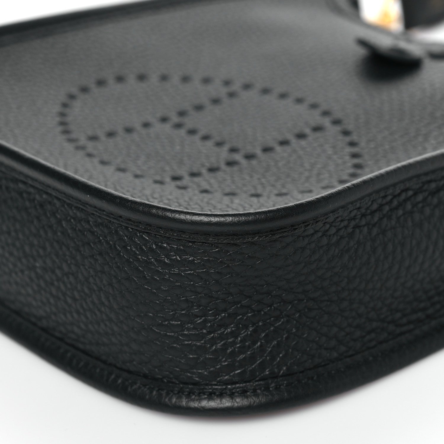 Hermes Taurillon Clemence Evelyne TPM Black 10 of 11