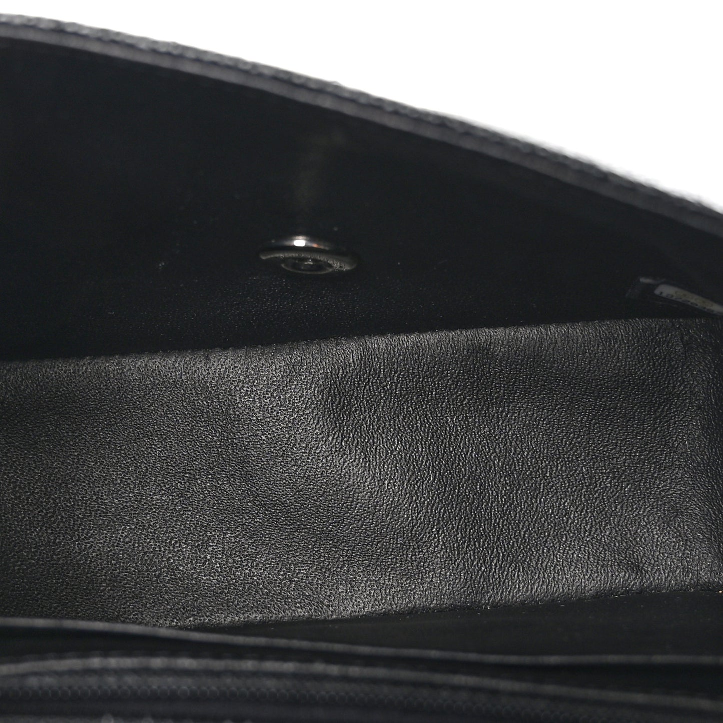 Caviar Quilted Mini Square Flap Black