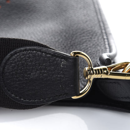 Hermes Taurillon Clemence Evelyne GM Black 11 of 15