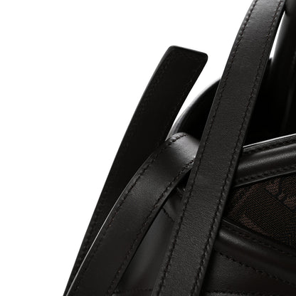 Salvatore Ferragamo Jacquard Calfskin Monogram Medium Hug Bag  Espresso 12 of 12