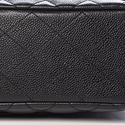 Chanel Caviar Quilted Jumbo Single Flap Black 12 of 12