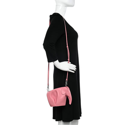 Loewe Calfskin Mini Elephant Crossbody Bag Candy 2 of 10