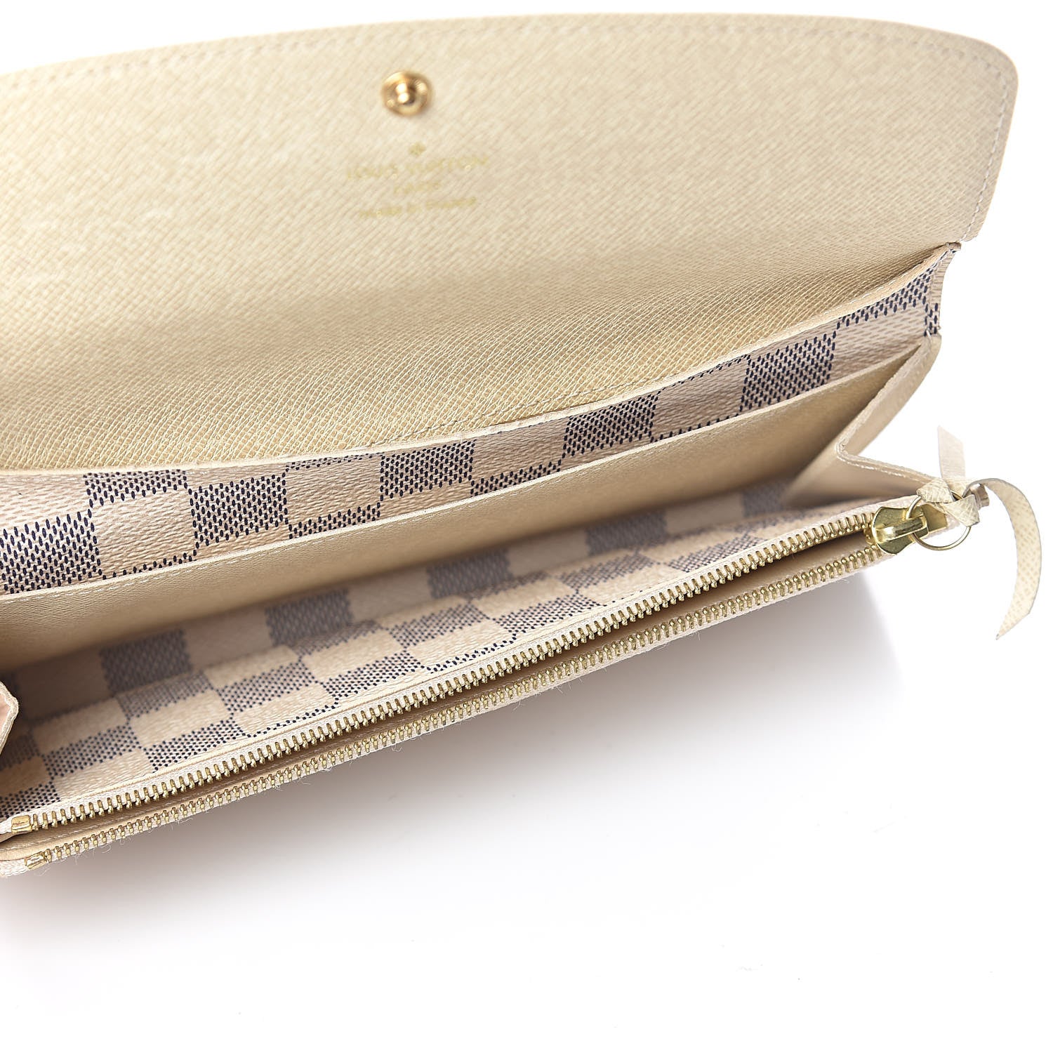 Louis Vuitton Damier Azur Emilie Wallet 5 of 11
