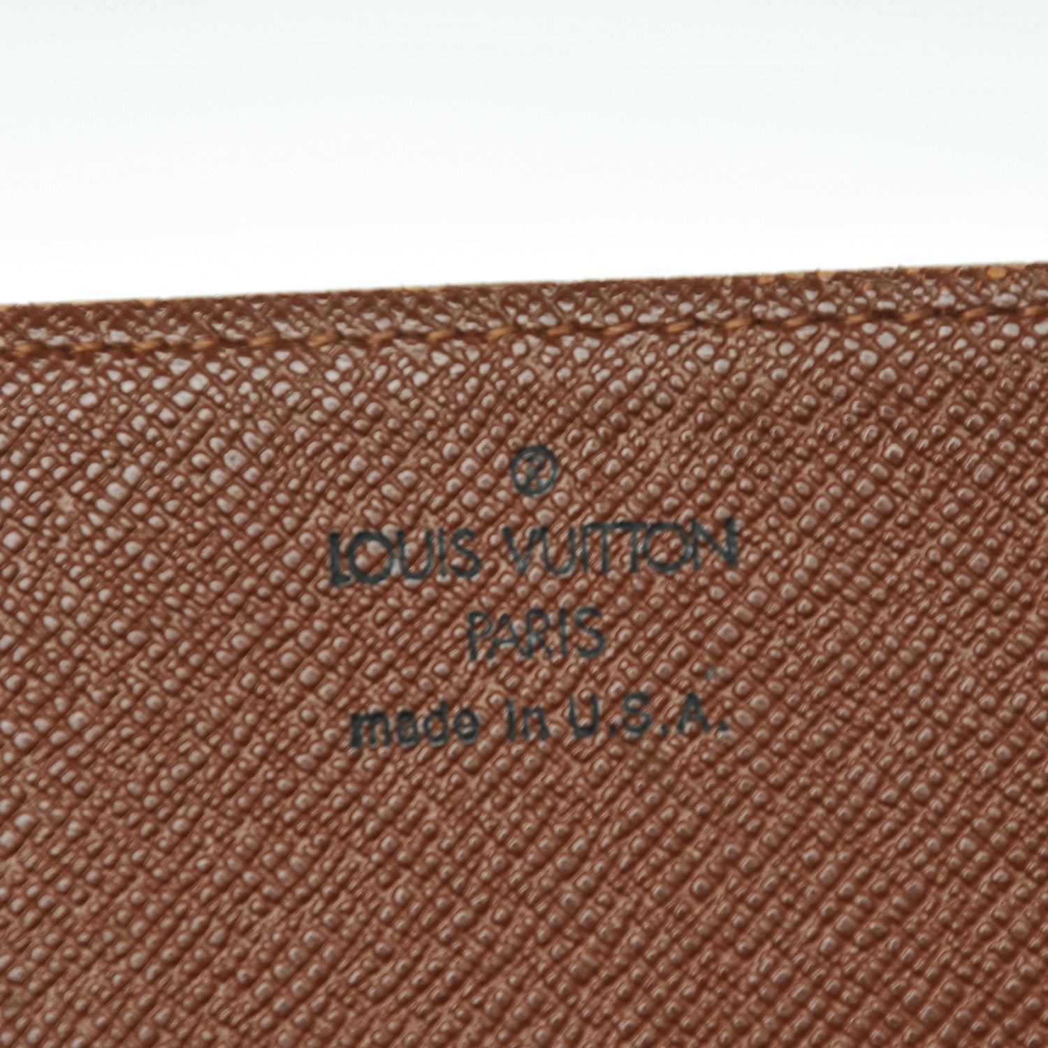 Louis Vuitton Monogram Simple Checkbook Holder Wallet Cover 5 of 6