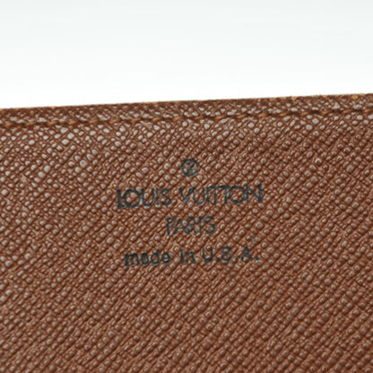 Louis Vuitton Monogram Simple Checkbook Holder Wallet Cover 5 of 6