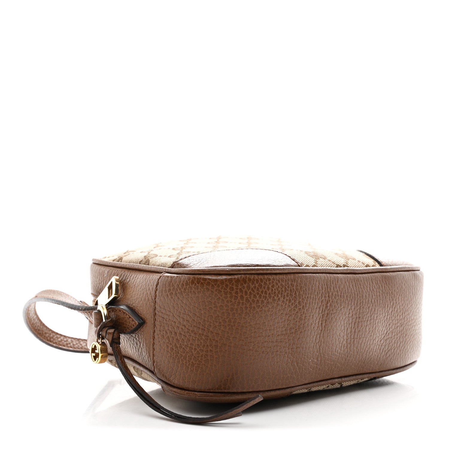 Gucci Monogram Mini Bree Messenger Bag Beige Tabacco 4 of 10